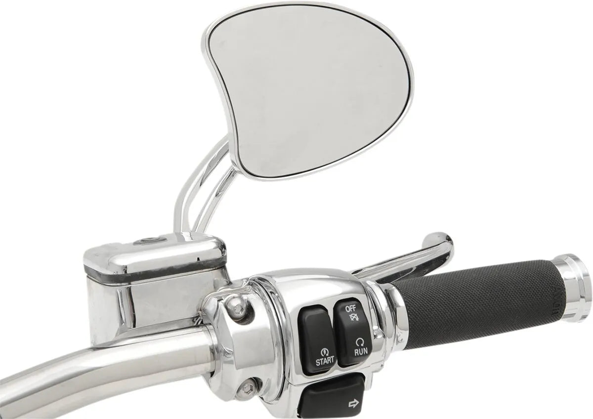 Drag Specialties Tapered Motorcycle Mirrors