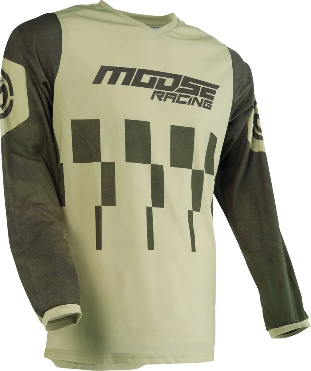 Moose Offroad Qualifier Jersey - Green/Tan