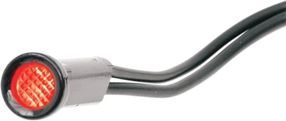 Drag Specialties Indicator Light - Snap-in, Red