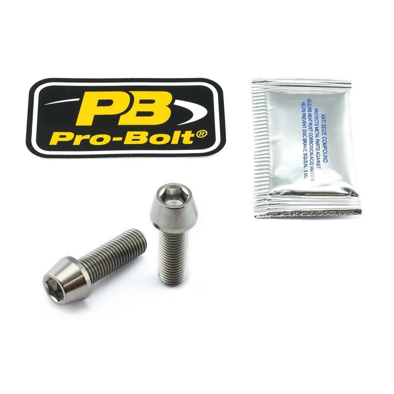 Pro Bolt Titanium Brake Caliper Mount Kit