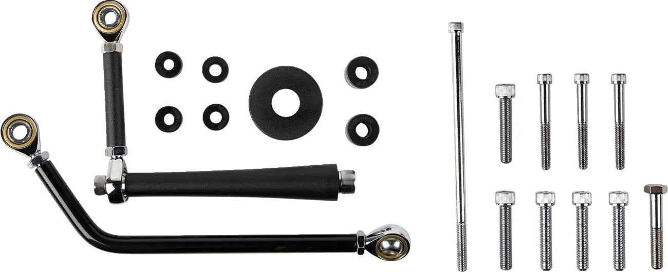 Performance Machine Mid Controls - Black Anodized