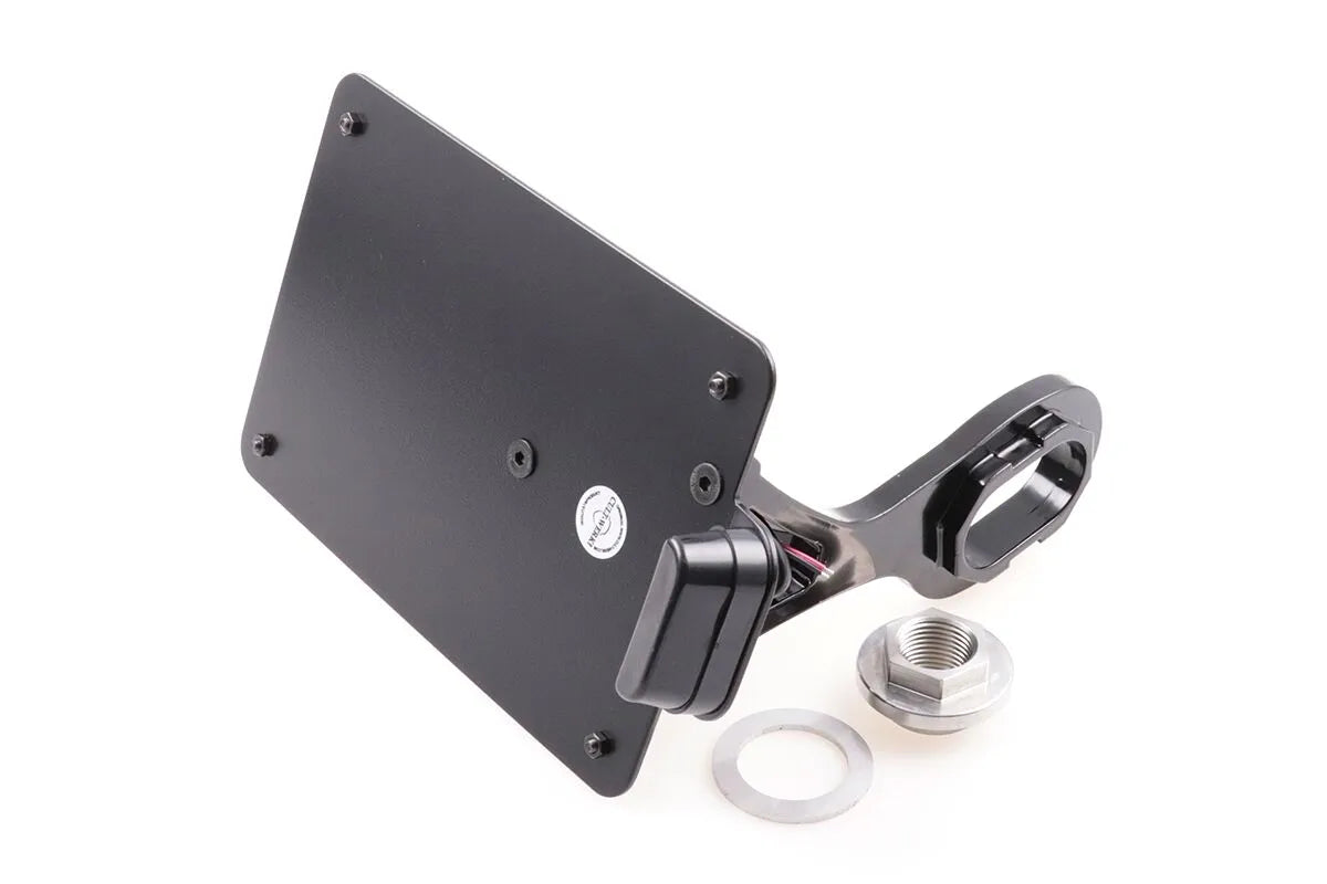 Cult Werk License Plate Holder With Led Light