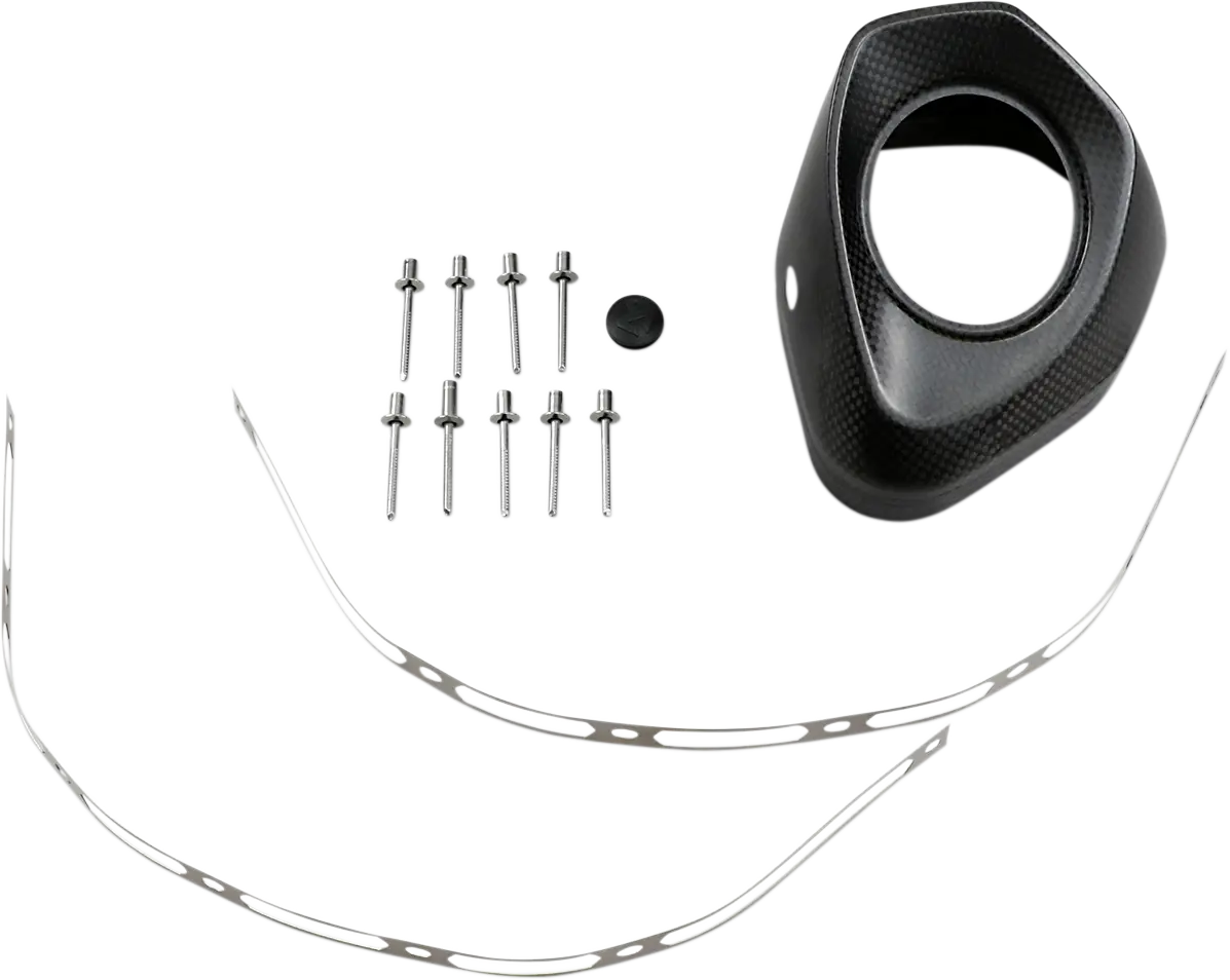 Akrapovic V-ec175 Muffler End Cap - Carbon Fiber