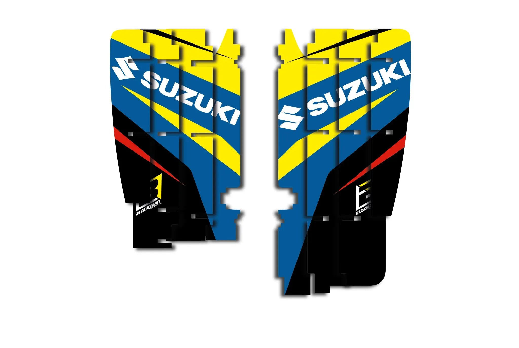 Blackbird Racing Rad Louver Decals For Yamaha