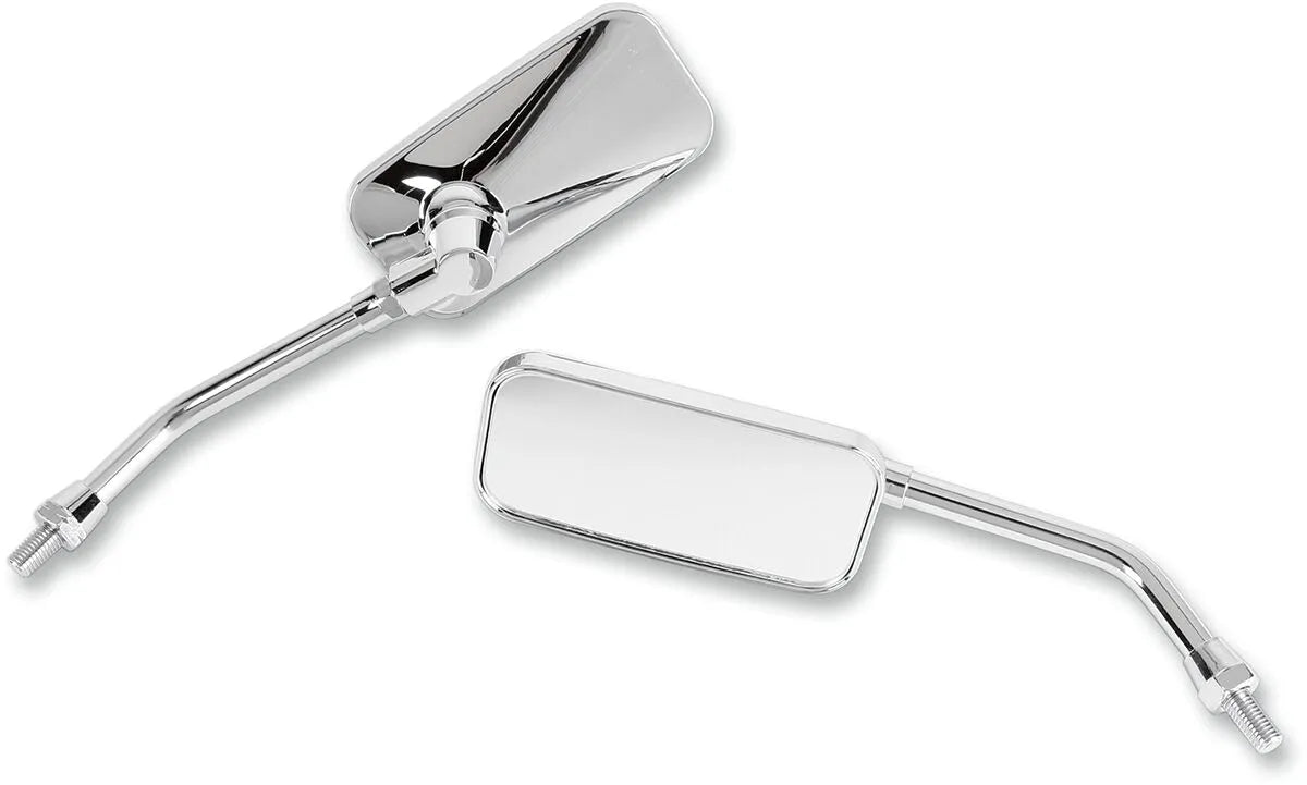 Emgo El Chico Cruiser Mirror - Chrome, Pair