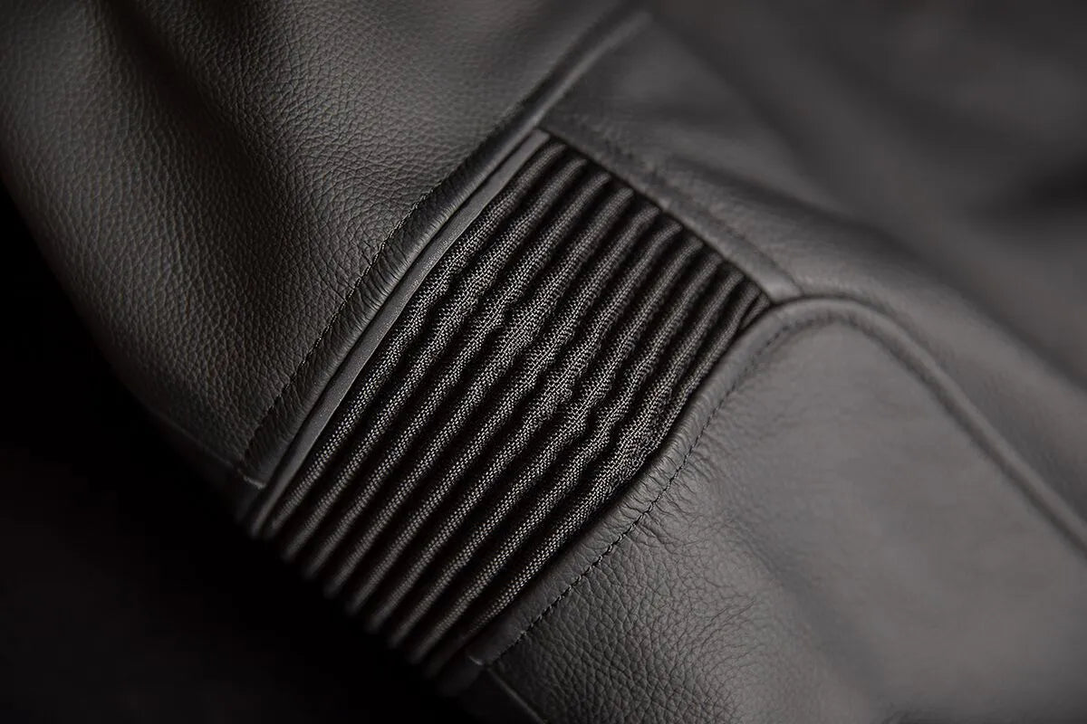 Icon Motorhead3™ Leather Motorcycle Jacket - Black