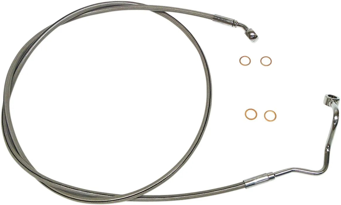 Magnum Shielding Xr Stainless Upper Brake Line For Harley-davidson Abs
