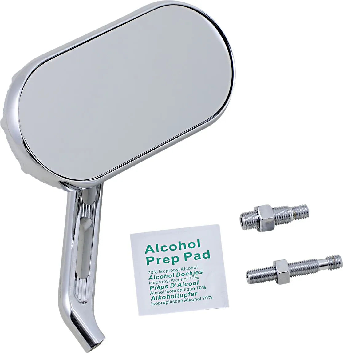 Arlen Ness Sidekick Mirror - Chrome Billet Aluminum