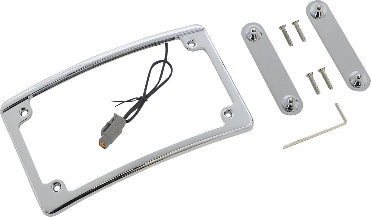 Custom Dynamics Radius Led License Plate Frame For Cvo™