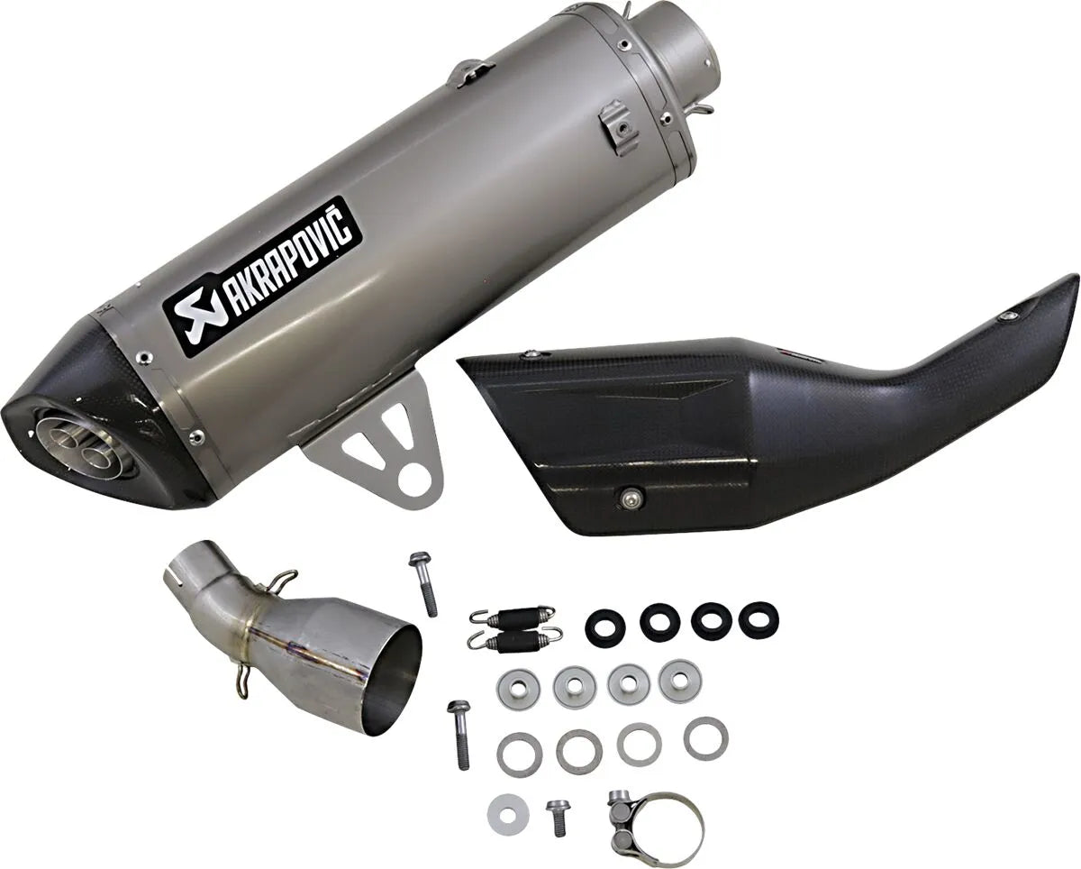 Akrapovic Titanium Slip-on Line Scooter Muffler
