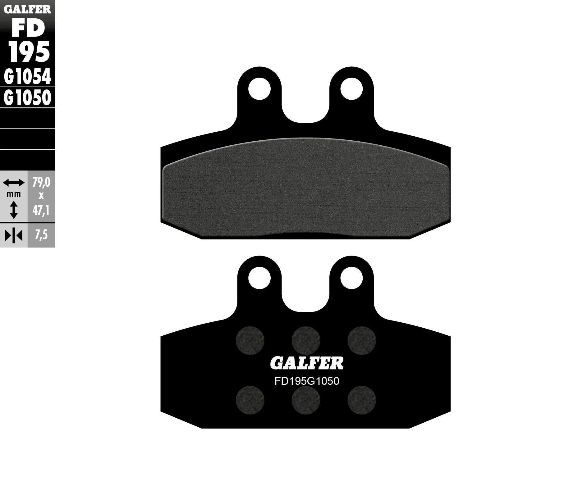 Galfer Organic Brake Pad Set