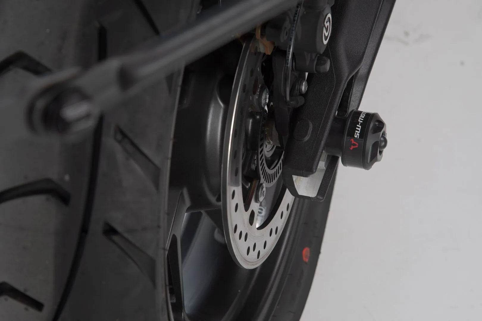 Sw-motech Rear Axle Slider Set For Motorcycle Swing Arm