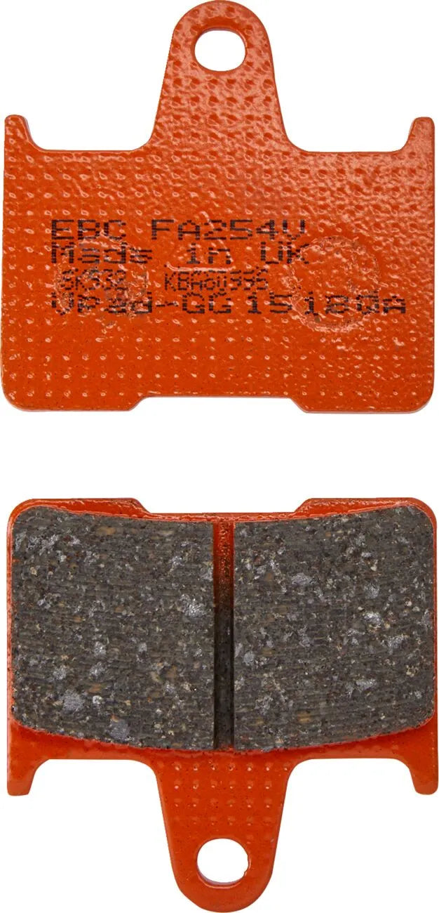 Ebc Semi-sintered Brake Pads - High Performance Set Of 2