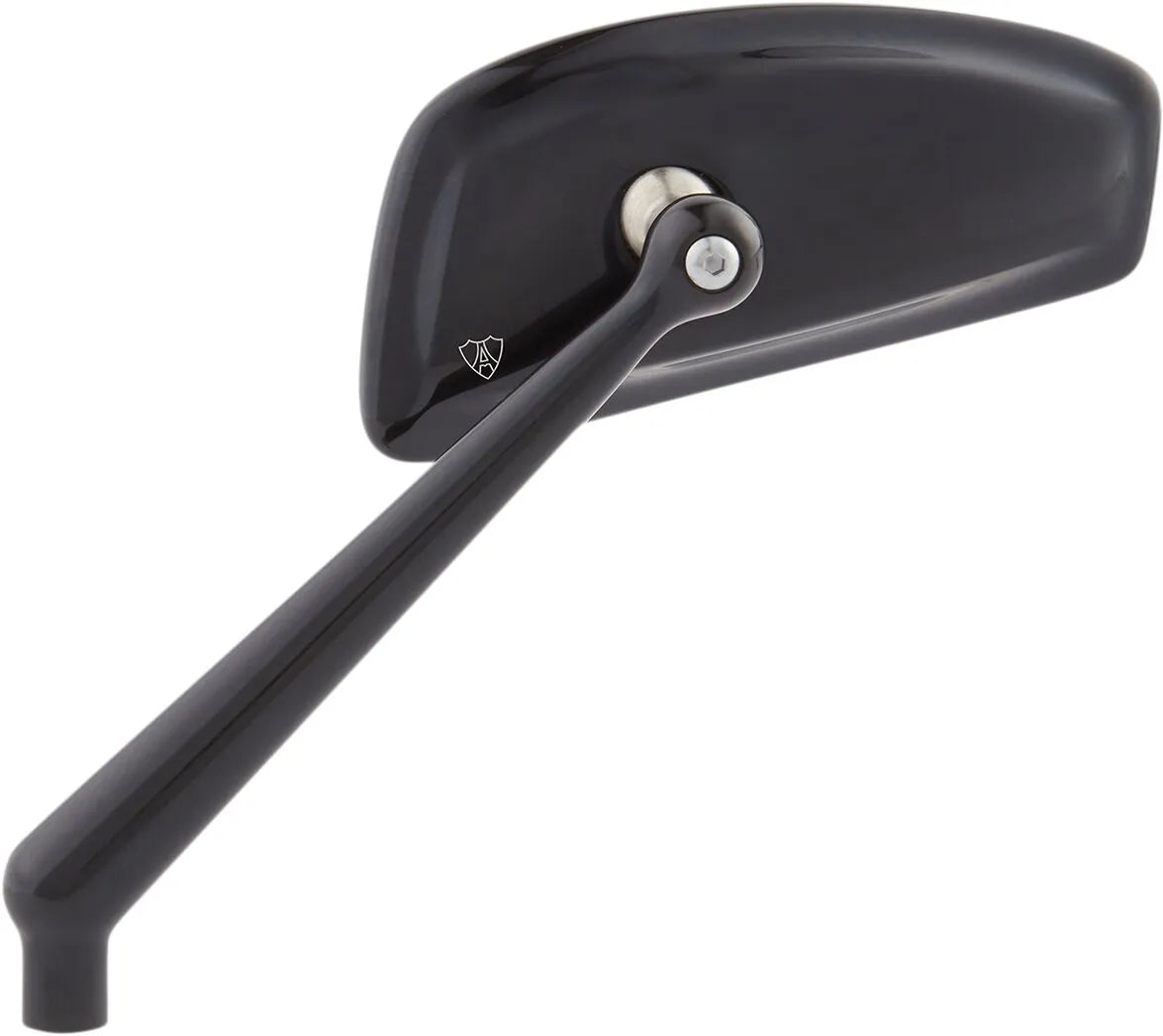Arlen Ness Tearchop Mirror - Black Anodized