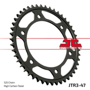Jt Sprockets Rear Sprocket - Black Zinc - 525