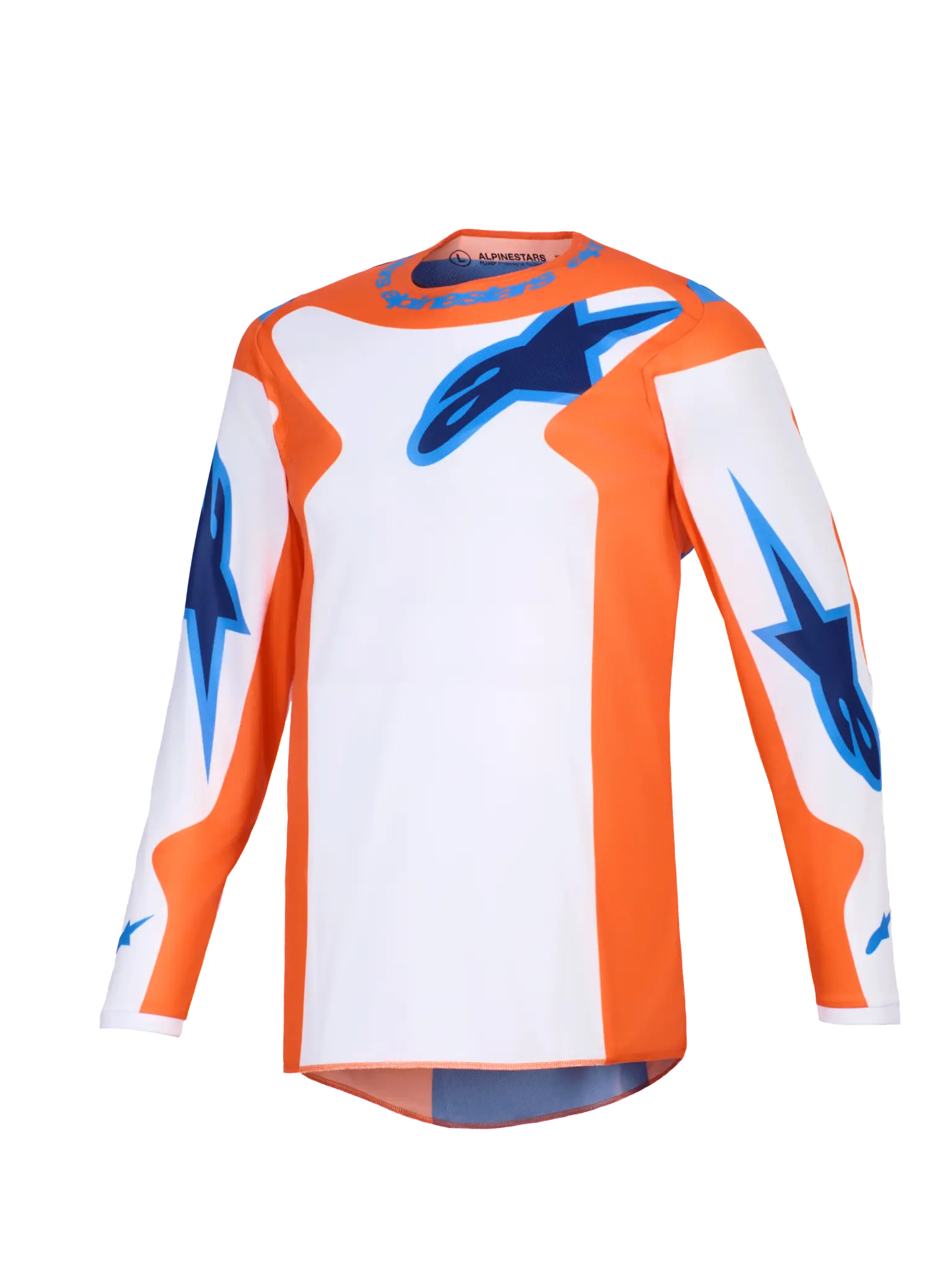 Alpinestars Fluid Grid Jersey - Blue/Orange
