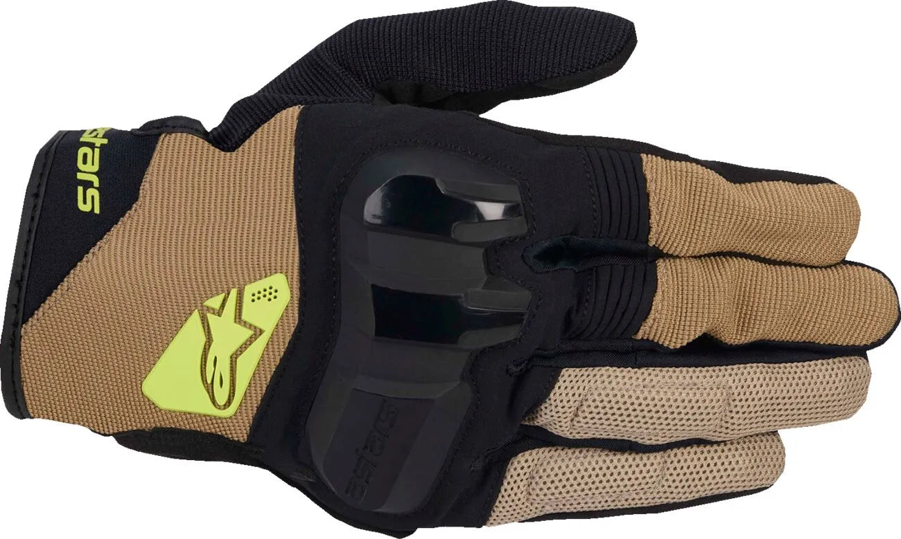 Alpinestars Chrome V2 Gloves - Black/Dark Khaki