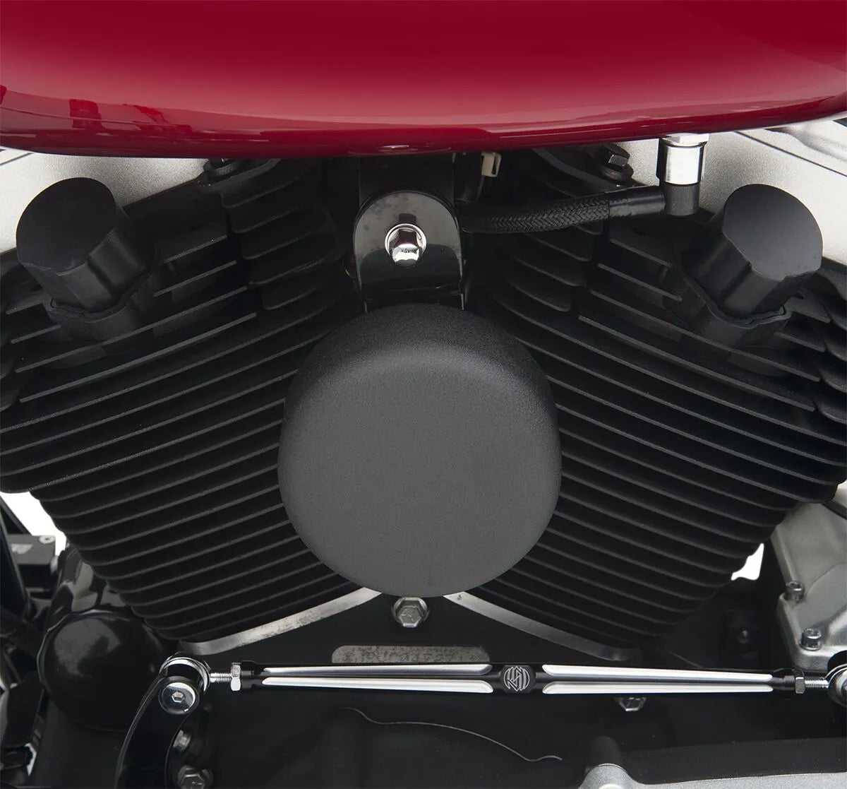 Drag Specialties Horn Cover - Black Steel