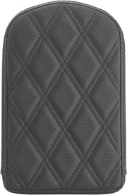 Saddlemen Sissy Bar Pad - Lattice Stitched, Black