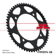Jt Sprockets Steel Rear Sprocket - 56 Tooth