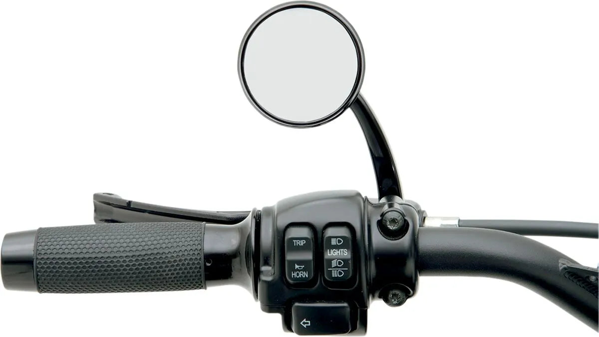 Todd's Cycle Shooter Mirror - Black Anodized