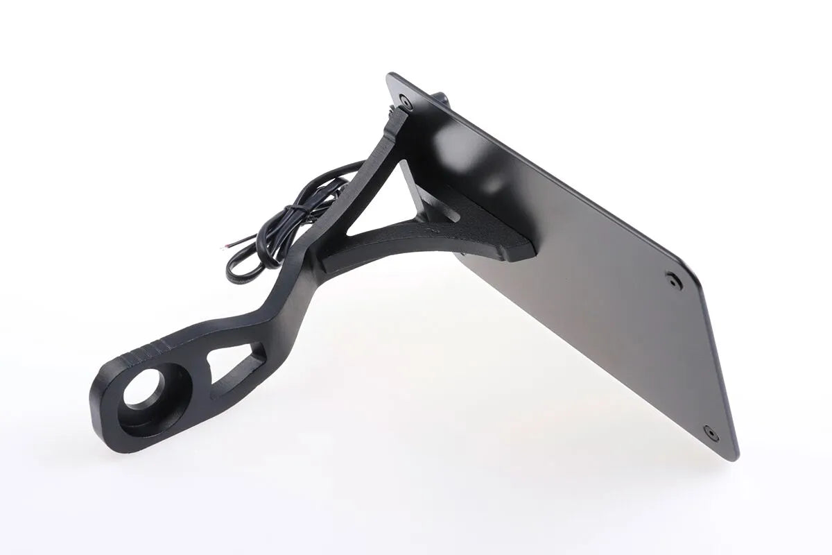 Cult Werk License Plate Holder - Black Steel