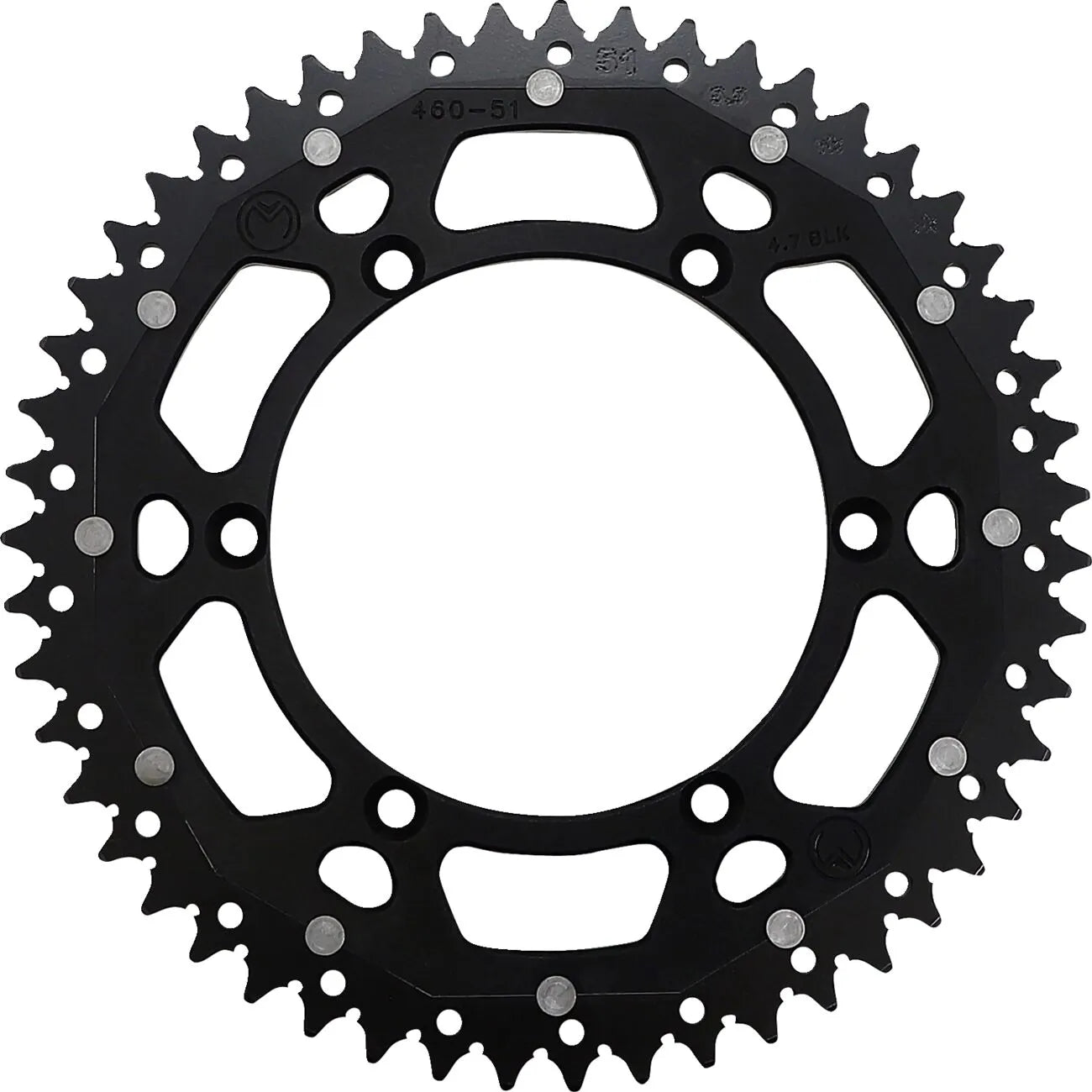Moose Offroad Dual Sprocket - 520 Chain, 51t