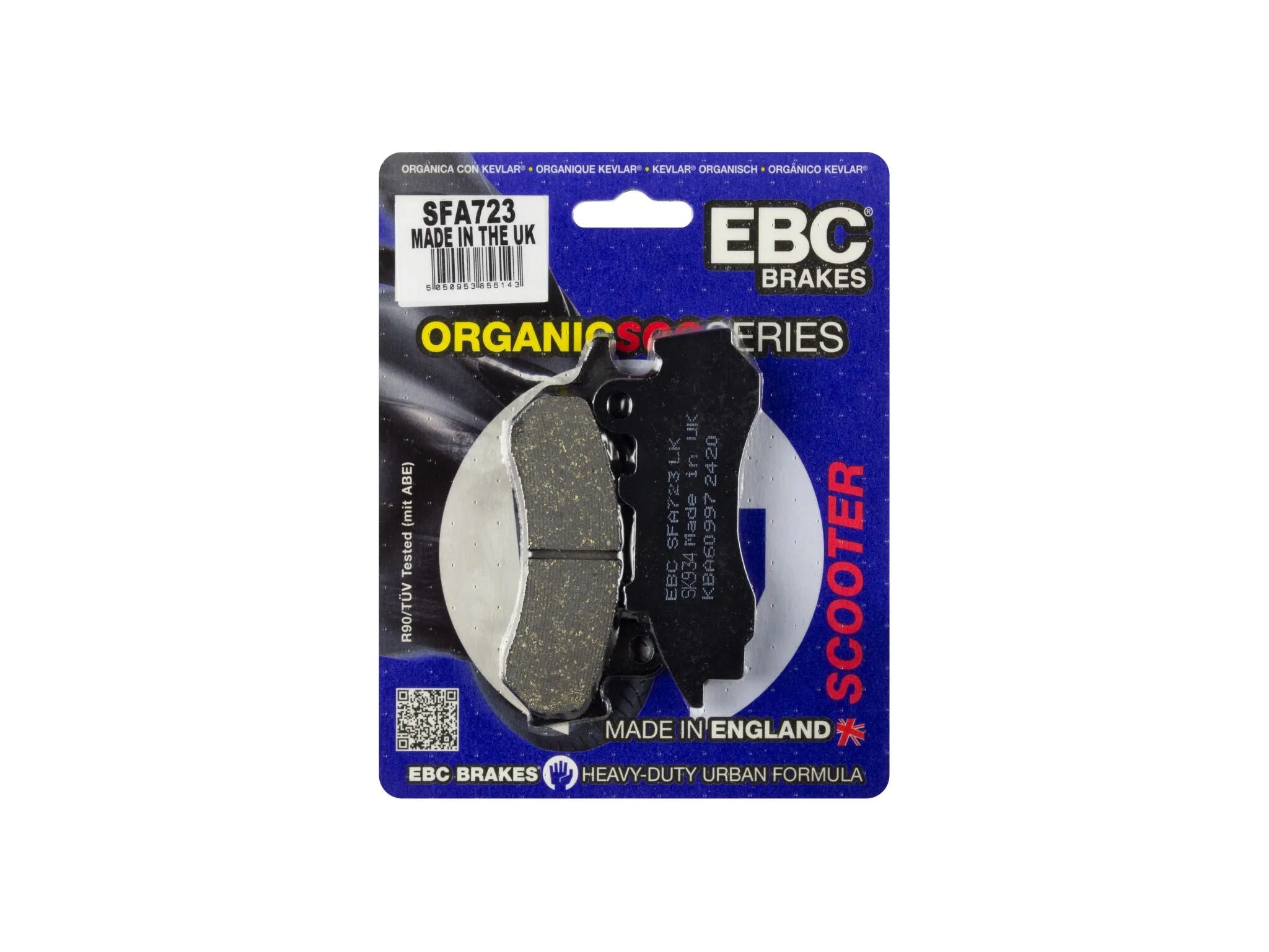 Ebc Sfa Scooter Brake Pads - Organic Compound Set