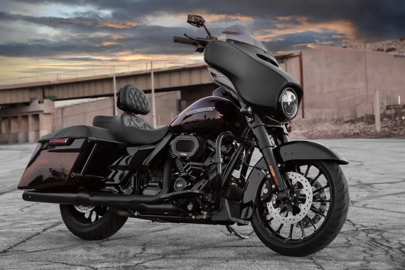 Saddlemen Heated Roadsofa Lattice Stitched Seat