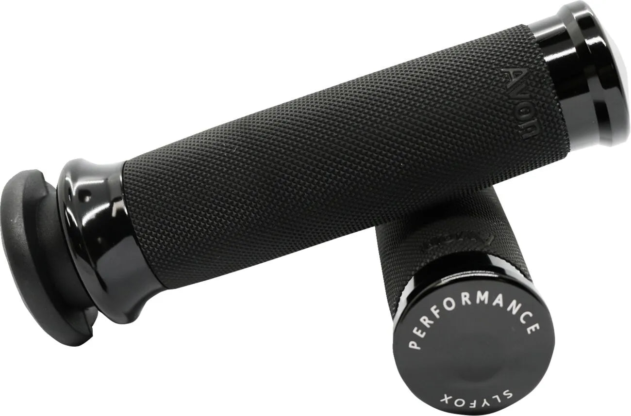 Slyfox Grips - Black Aluminum & Rubber