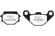 Ebc Sfac Carbon Scooter Brake Pads - Enhanced Performance