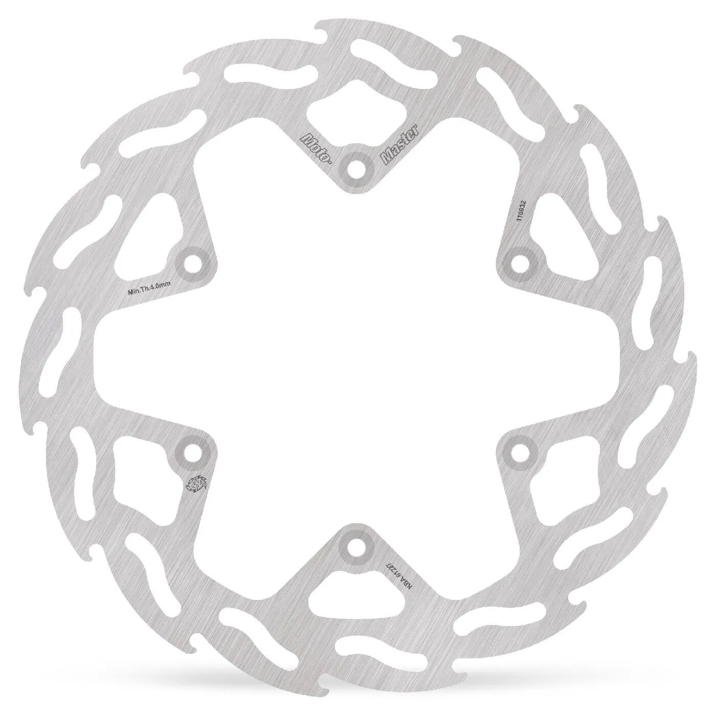 Moto-master Flame Series Rear Brake Rotor