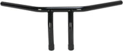 Emgo 1" T-bar Handlebar - Black Gloss Steel