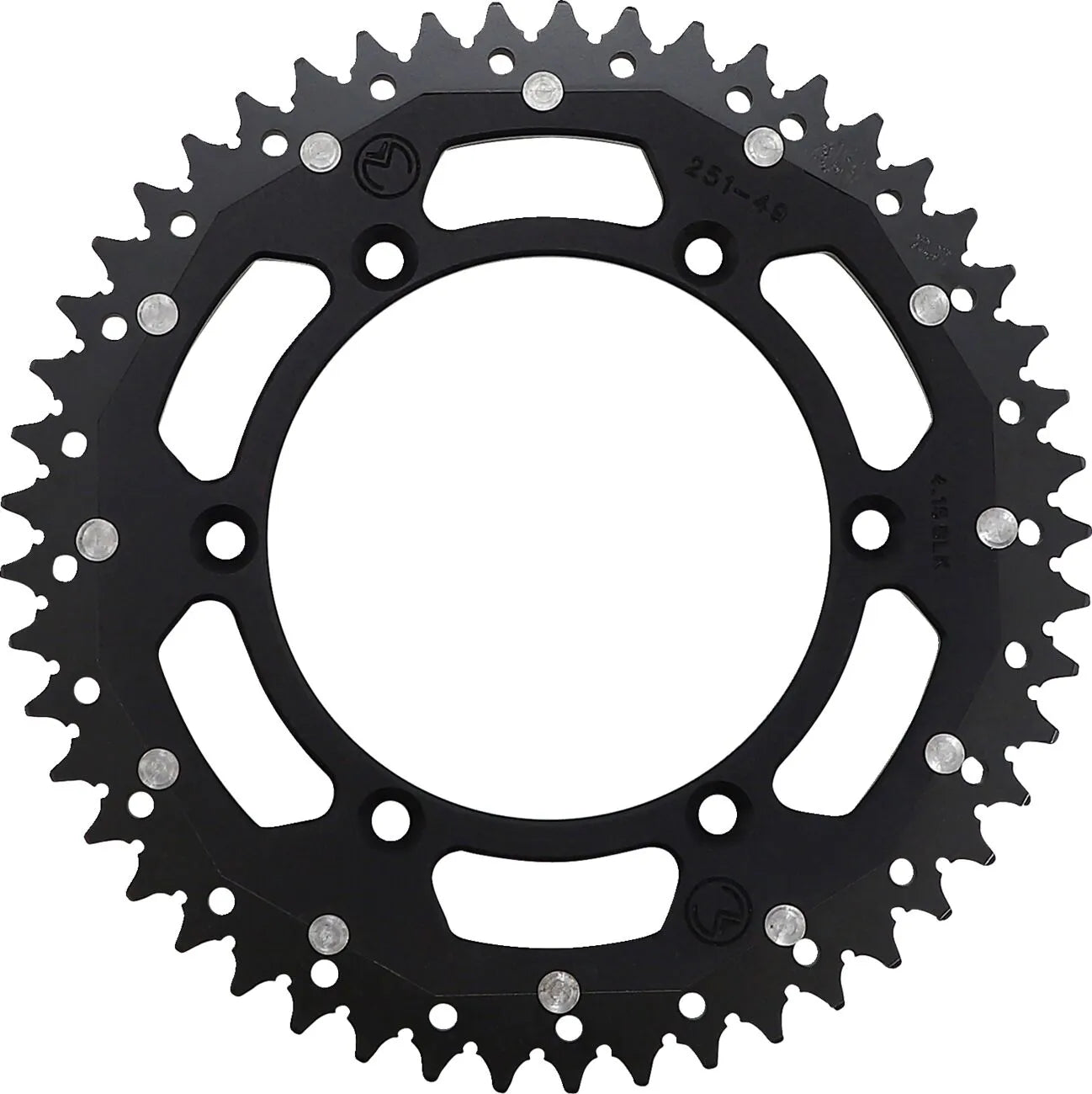 Moose Offroad Dual Sprocket - 520 Chain, 49t