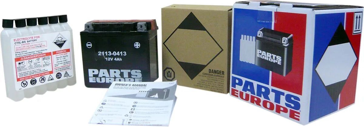 Parts Europe Agm Battery - Maintenance-free 12v