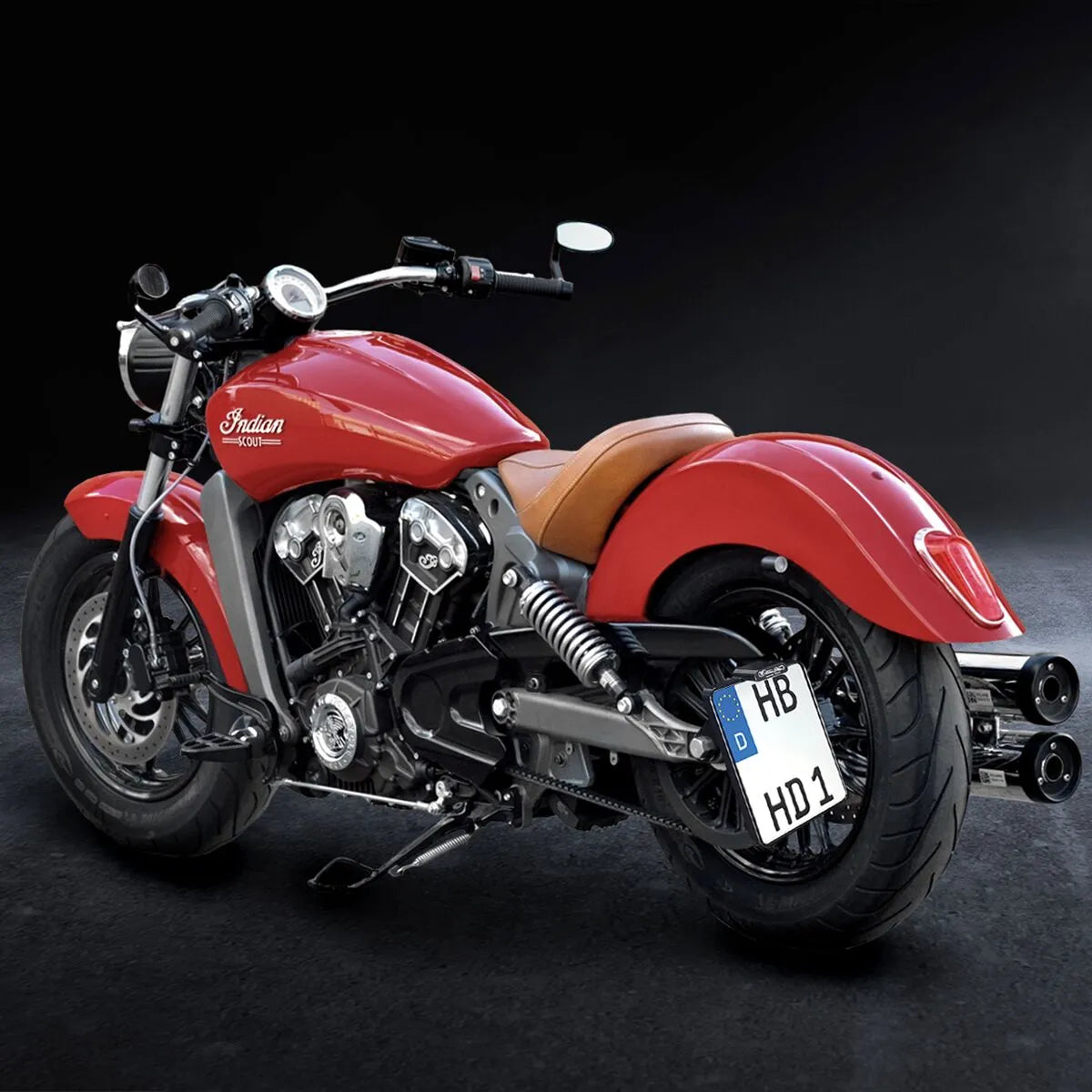 Heinz Bikes Slip-in License Plate Mounts