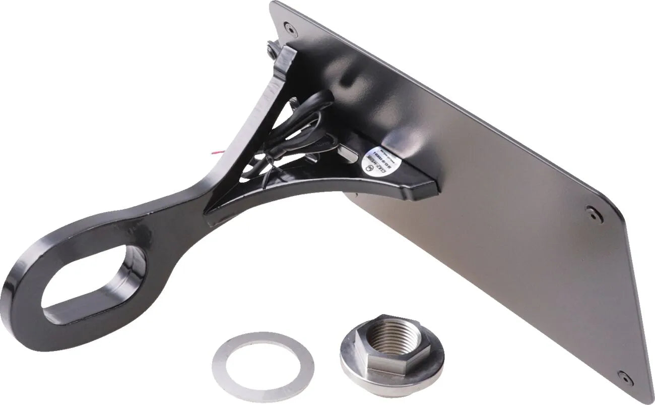 Cult Werk License Plate Holder With Led Light