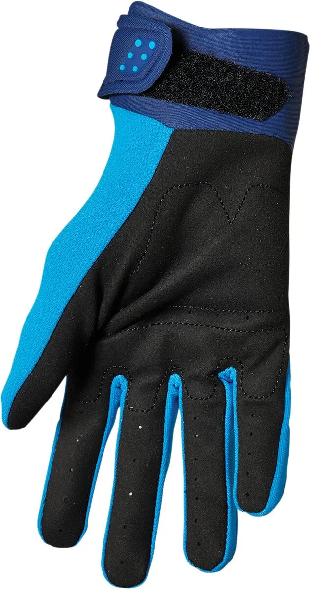 Thor Youth Spectrum Gloves - Blue/Navy