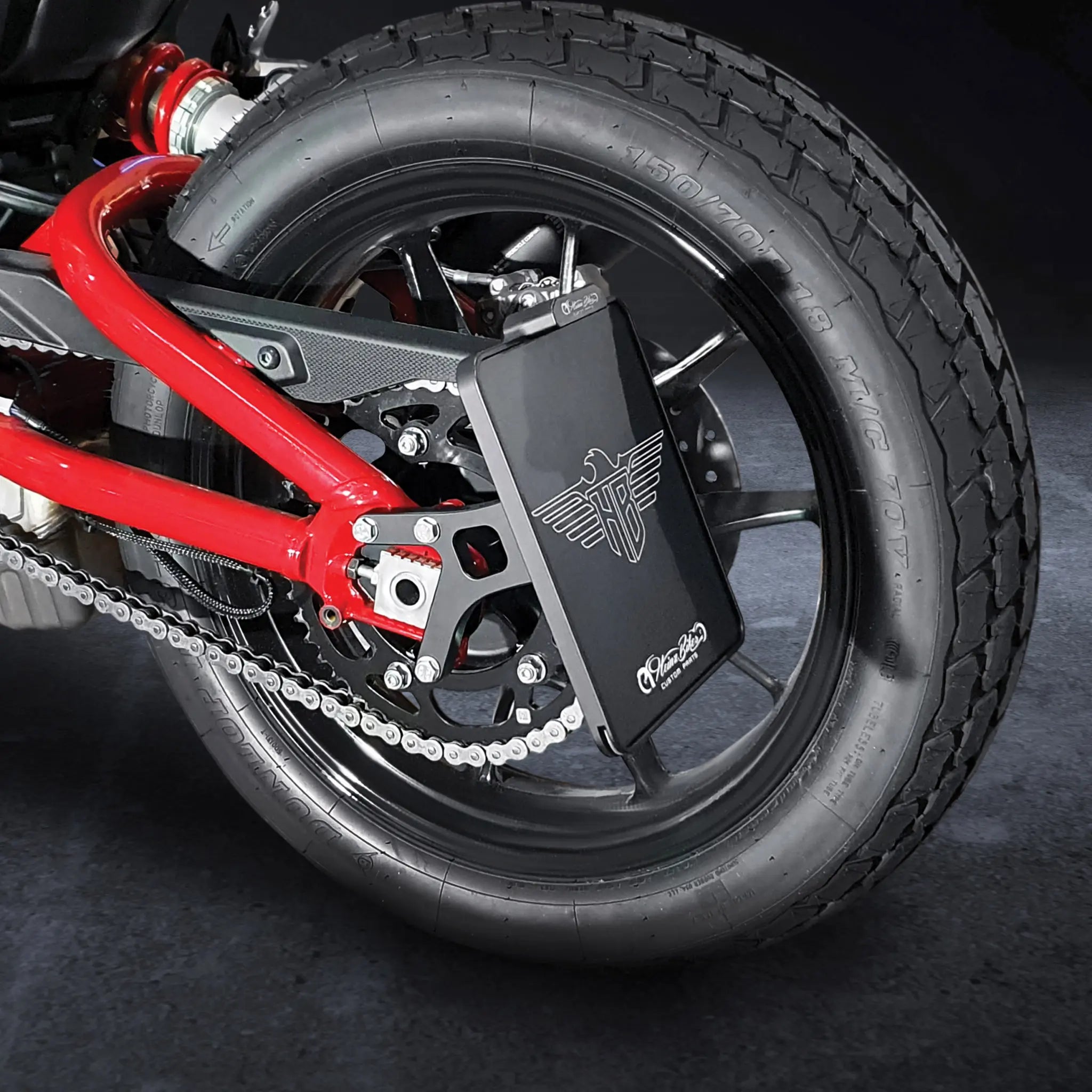 Heinz Bikes License Plate Side Mount For Motorcycles