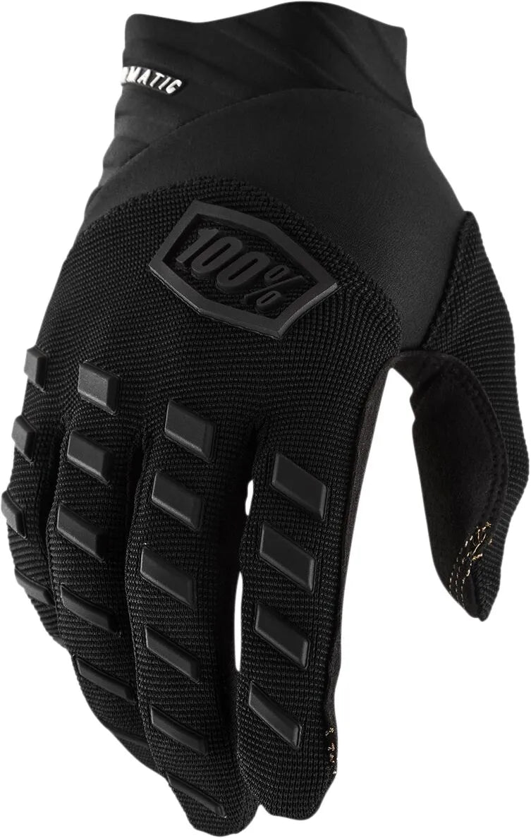 100% Airmatic Gloves For Motocross - Black/Charcoal
