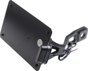 Cult Werk License Plate Holder - Black Steel