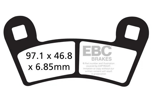 Ebc Tt Sport Carbon Fusion Brake Pads