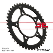 Jt Sprockets Steel Rear Sprocket 520-43t