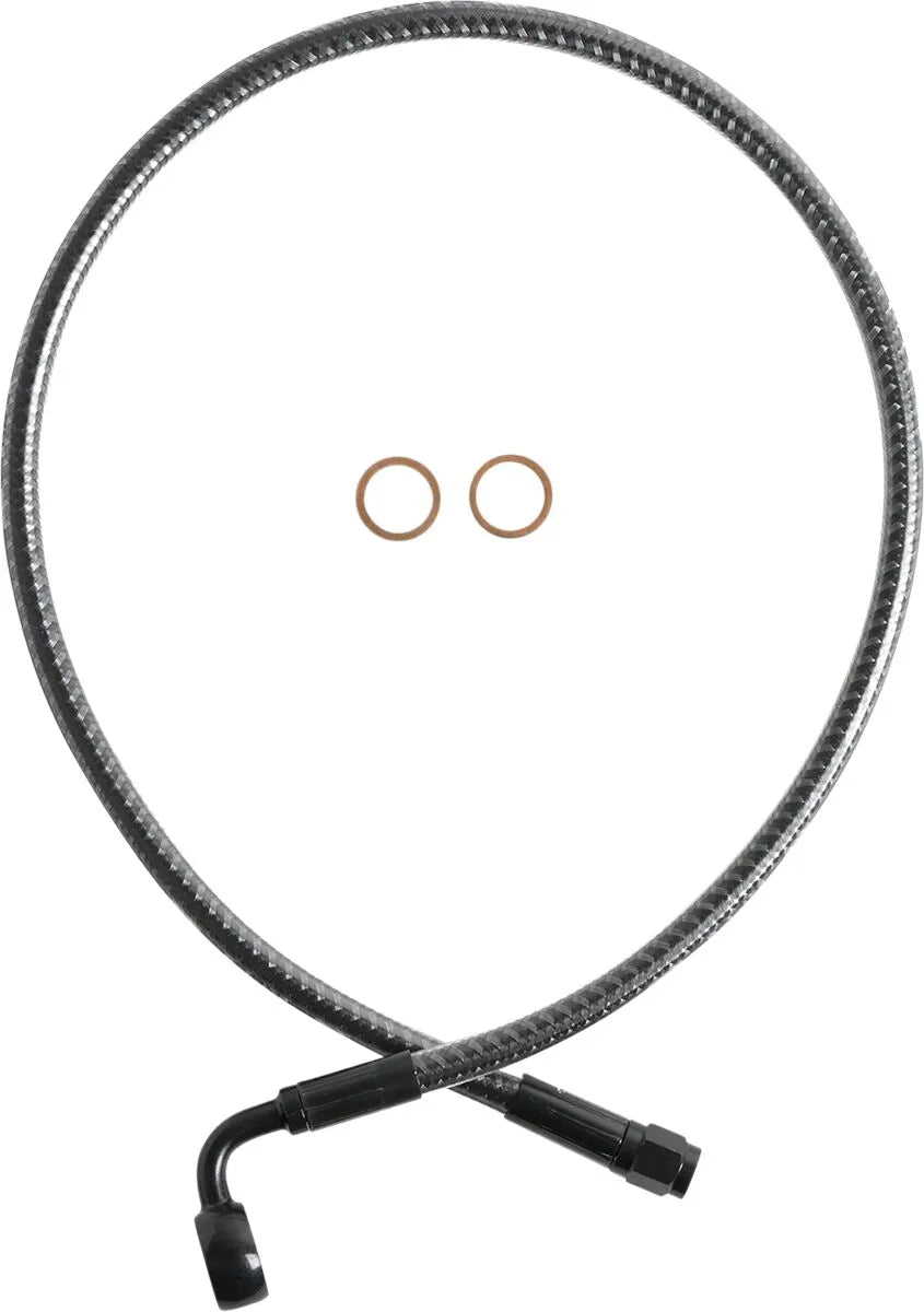 Magnum Shielding Karbonfibr Front Brake Line Kit For Abs