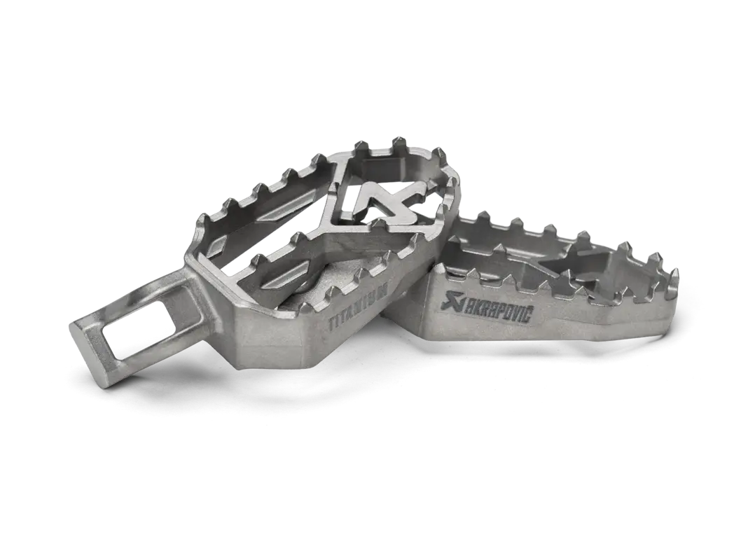 Akrapovic Titanium Foot Pegs