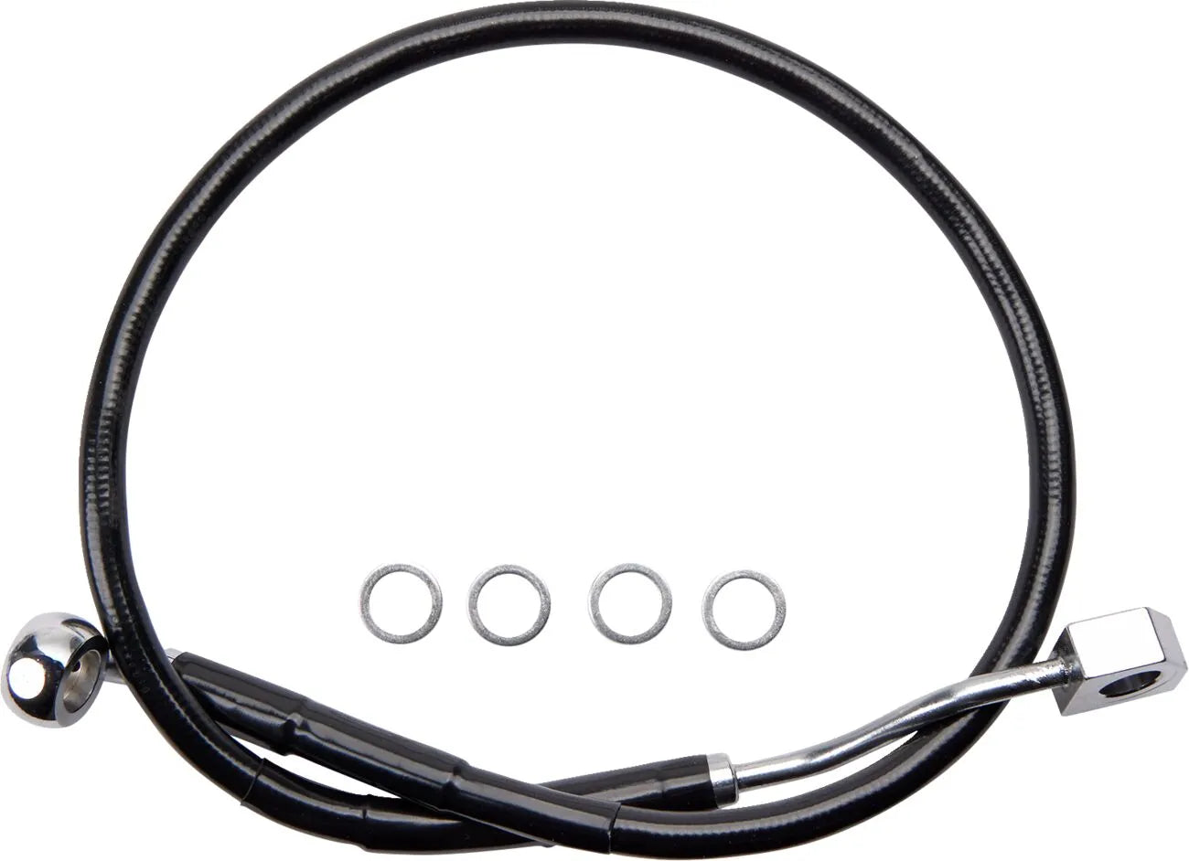 Drag Specialties Rear Brake Line For Abs Systems