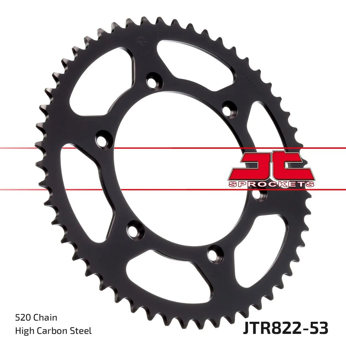 Jt Sprockets Steel Rear Sprocket 520-53t
