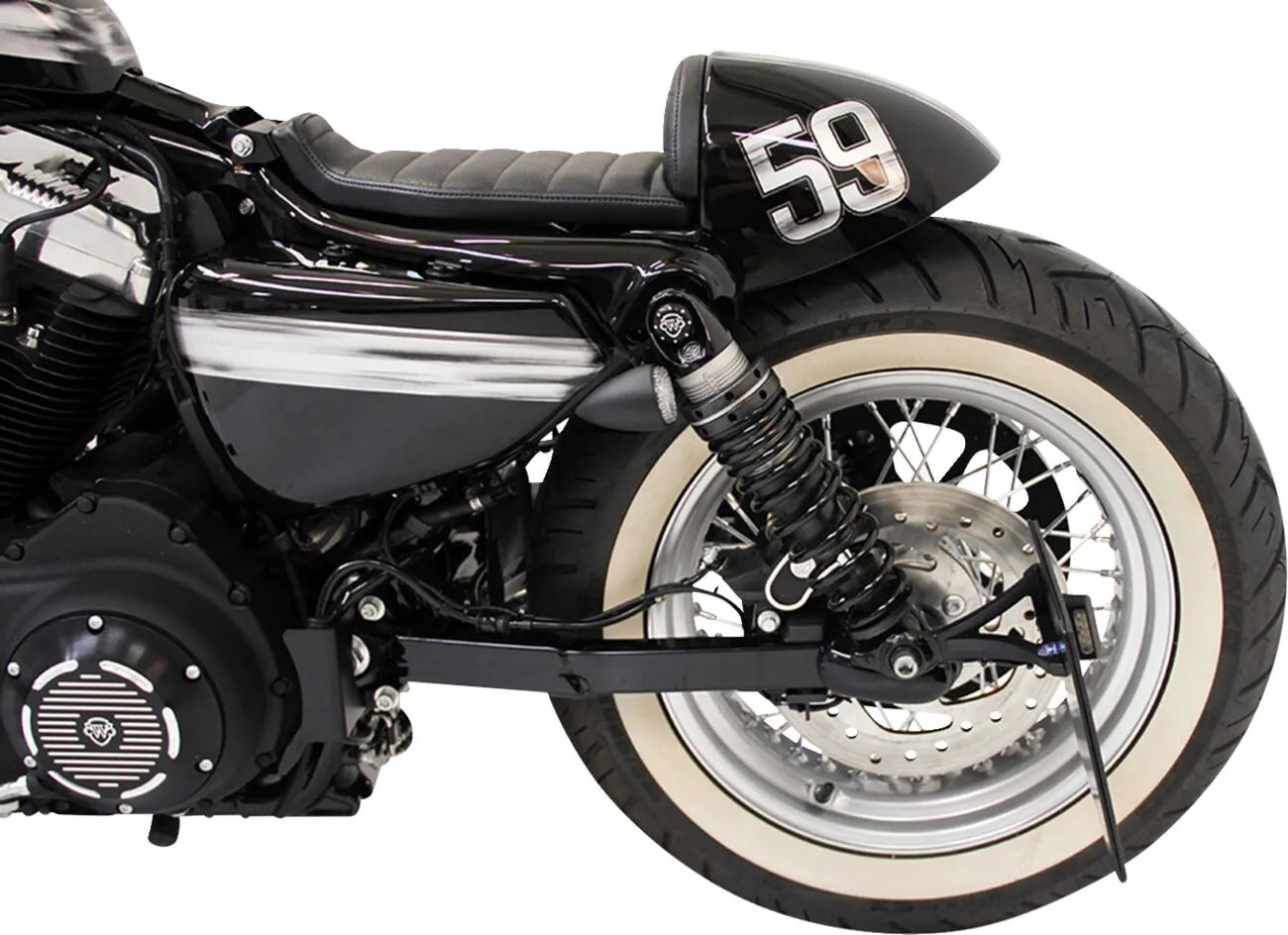 Cult Werk License Plate Holder - Black Steel