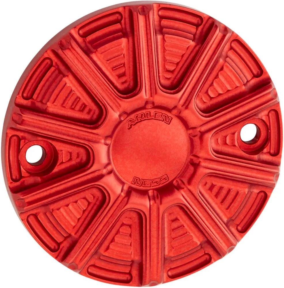 Arlen Ness 10-gauge Points Cover Red Anodized
