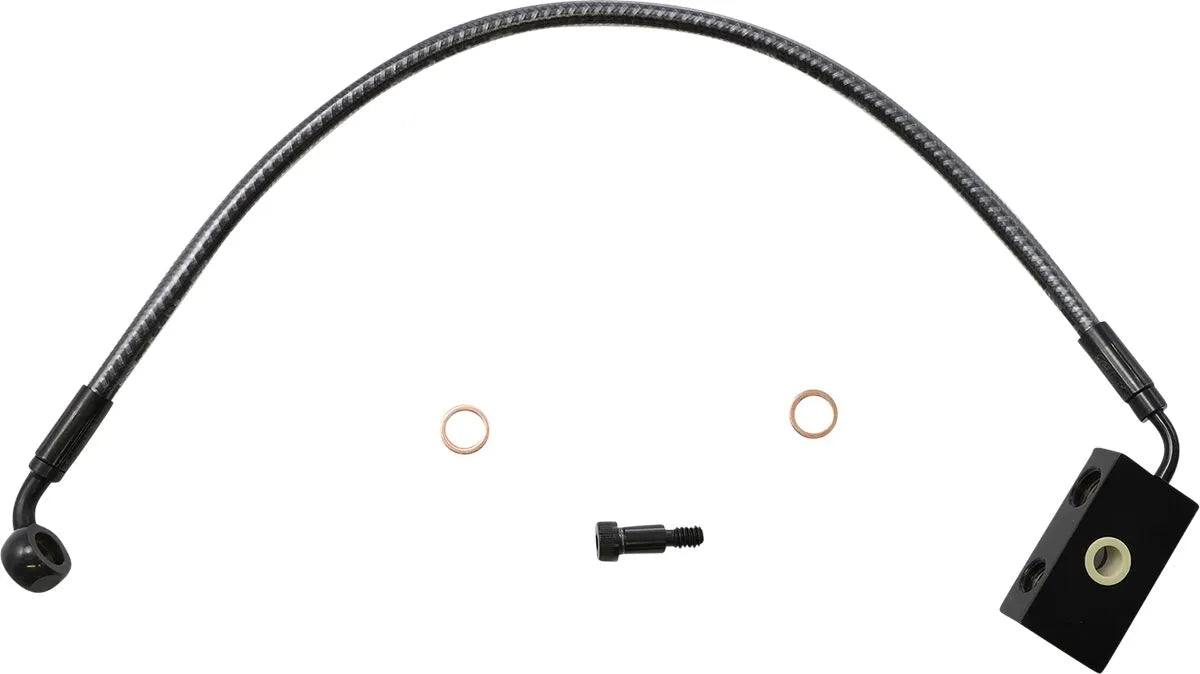 Magnum Shielding Karbonfibr Lower Brake Line With Abs